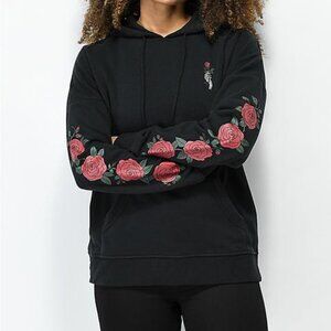 Empyre Fredia Rose Sleeve Black Hoodie Zumiez from Zumiez on 21